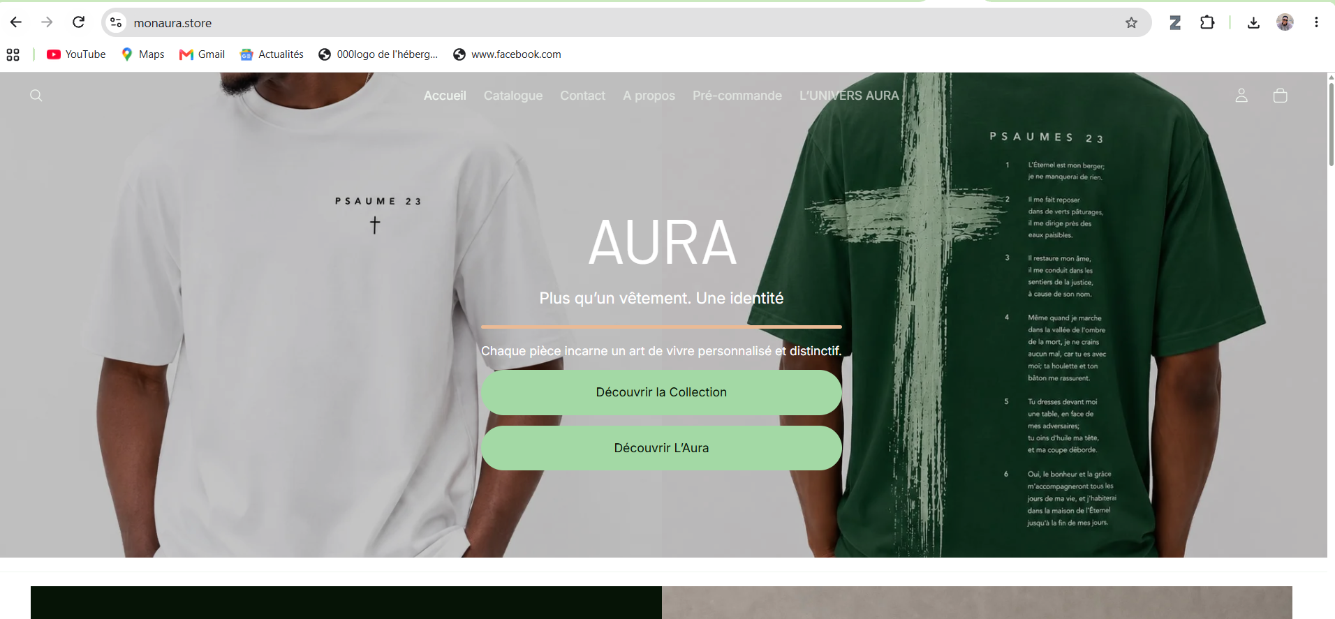 AURA Boutique E-commerce